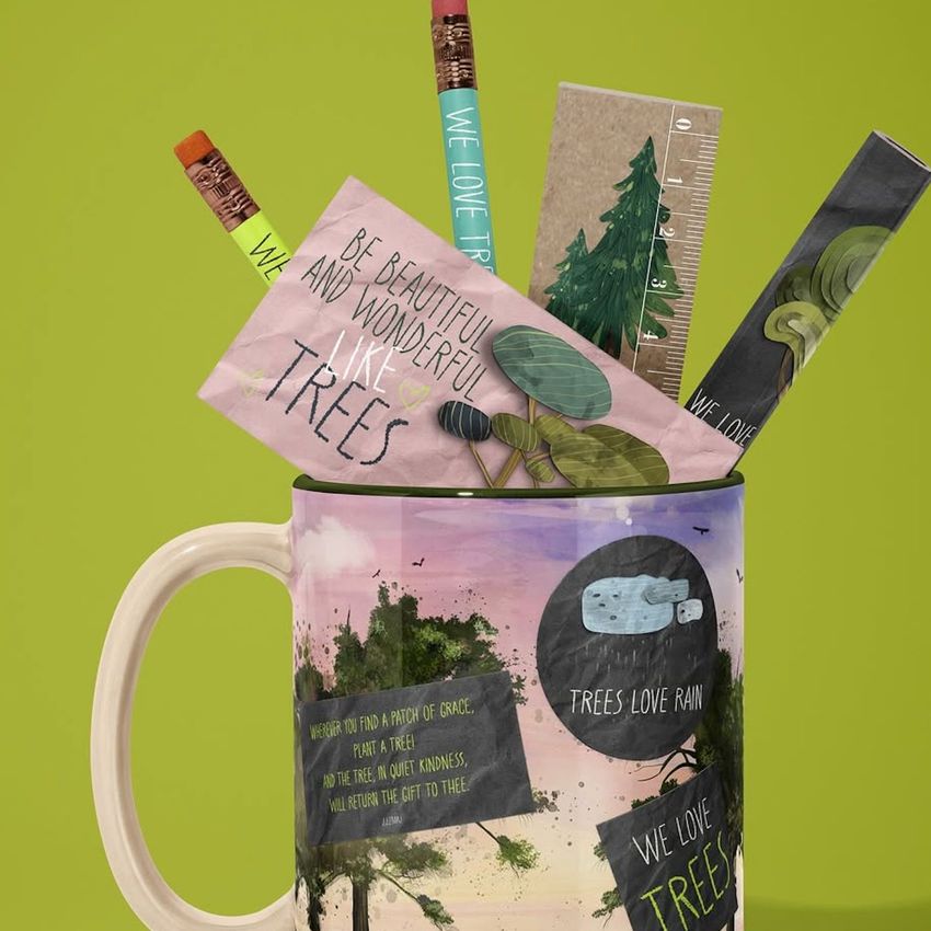 Love Trees by Selena Tabakovic - Files in Use example