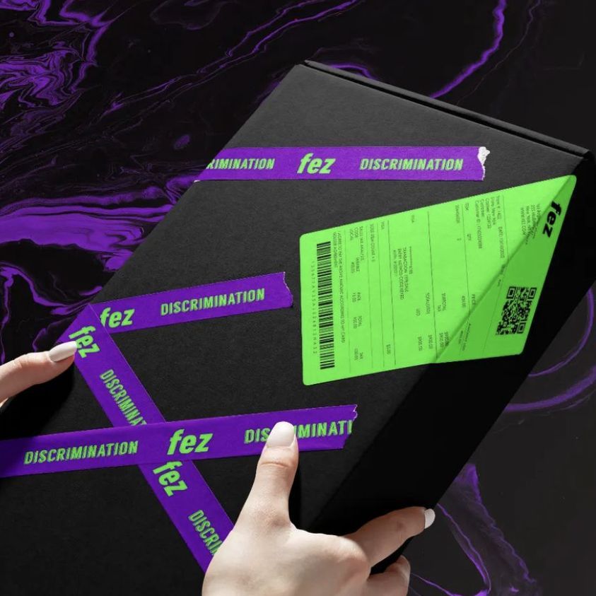 Fez Visual Identity  by Dear Design  - Files in Use example