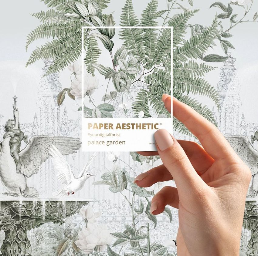 Palace Garden by Paper Aesthetic - Files in Use example