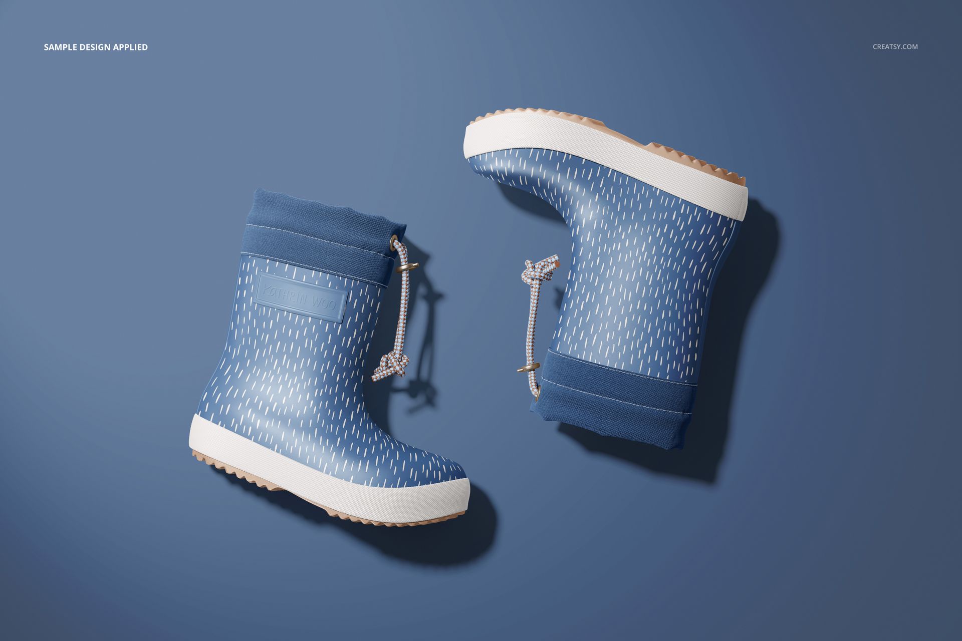 Rain Boots Mockup Set (22/LFv.2) - mockup screenshot 8