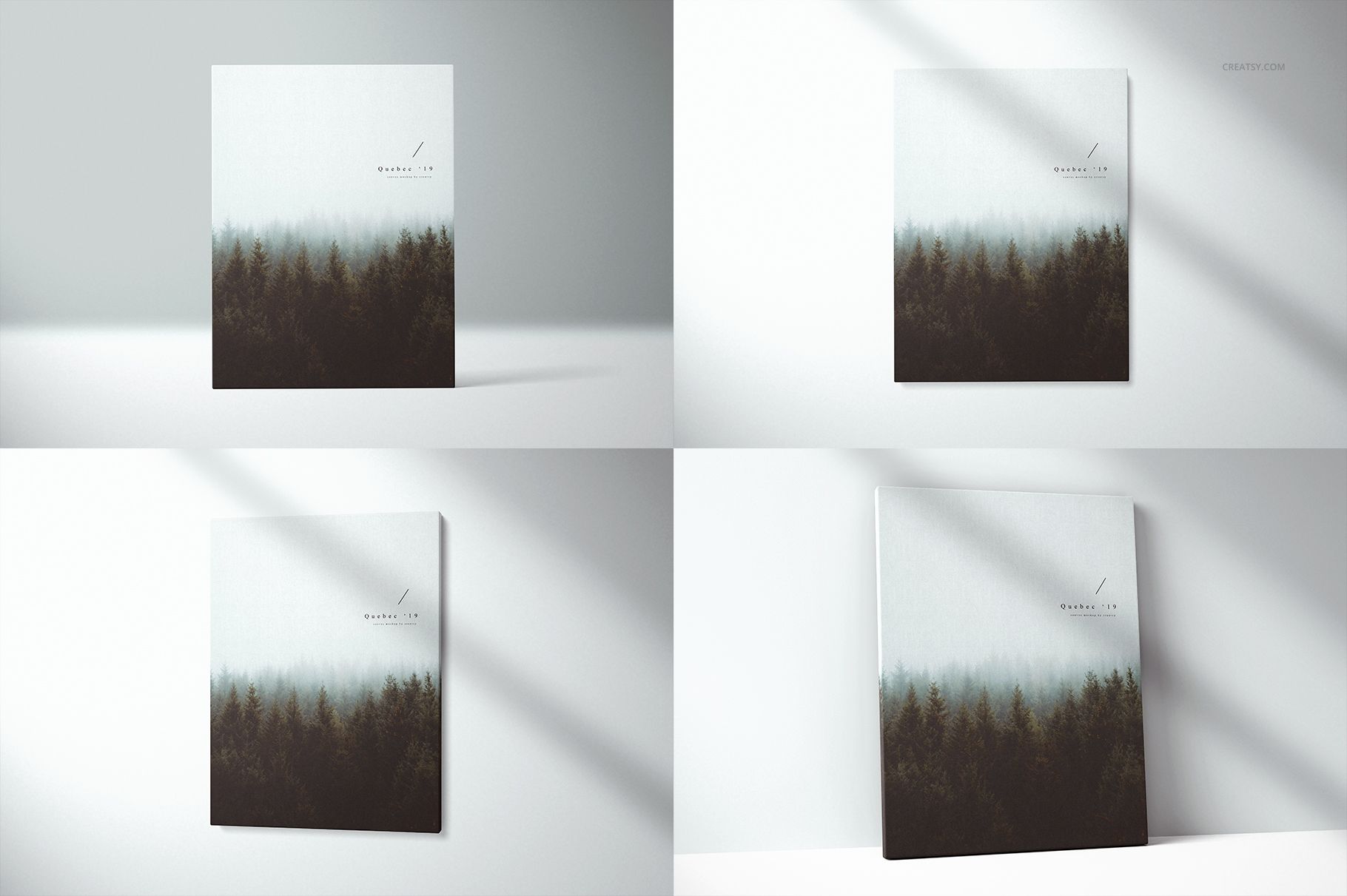 Thick Canvas Prints (many sizes) Mockup Set - mockup screenshot 11