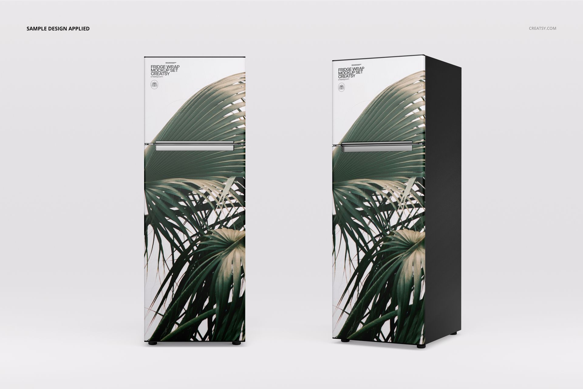 Fridge Wrap Mockup Set - mockup screenshot 4