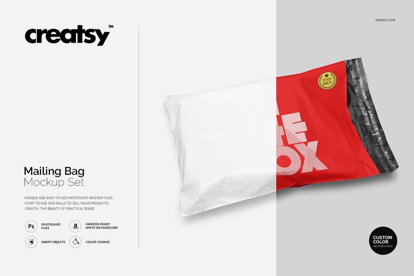 Mailing Bag Mockup Set - mockup screenshot 1
