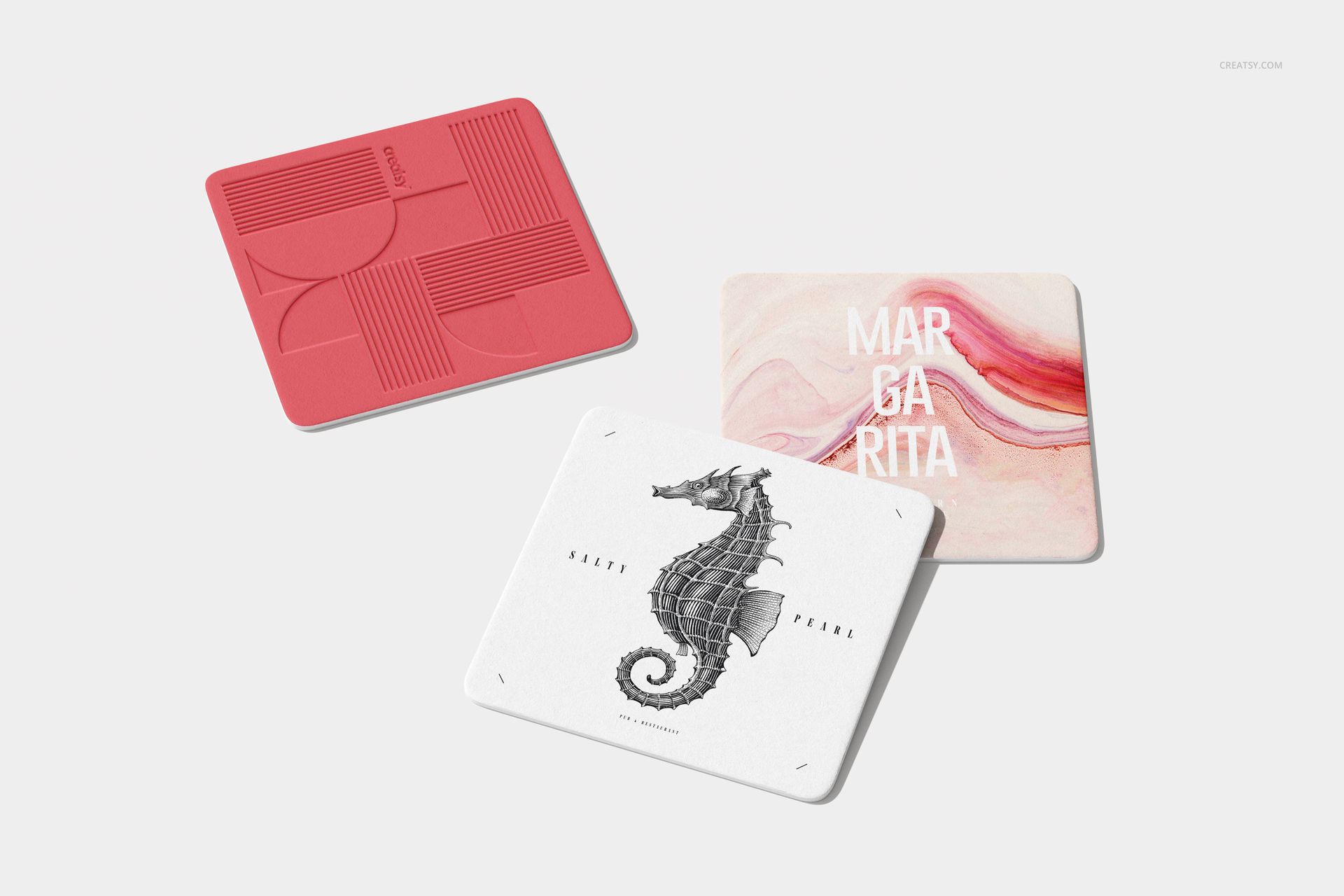 Square Coasters Mockup Set v.2 - mockup screenshot 11