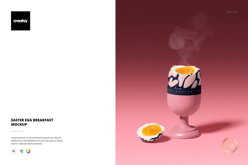 Easter Egg Breakfast Mockup - mockup screenshot 1