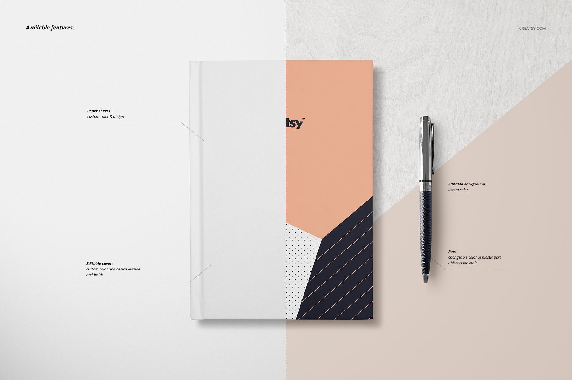 Notebook Mockup Set - mockup screenshot 3