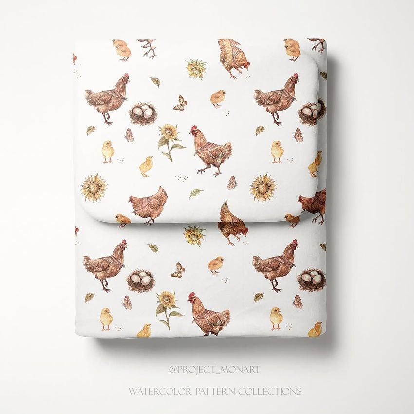 Spring Chickens II by Project MonArt - Files in Use example