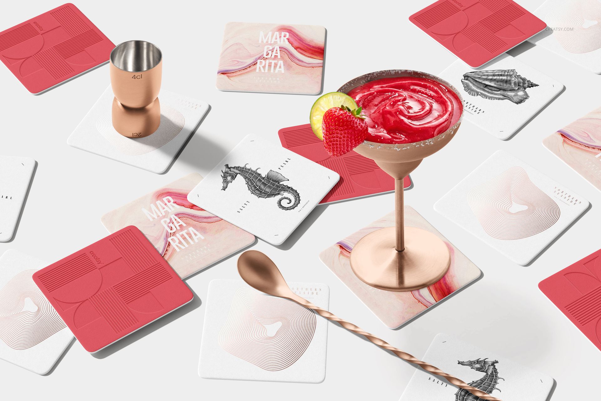 Square Coasters Mockup Set v.2 - mockup screenshot 15