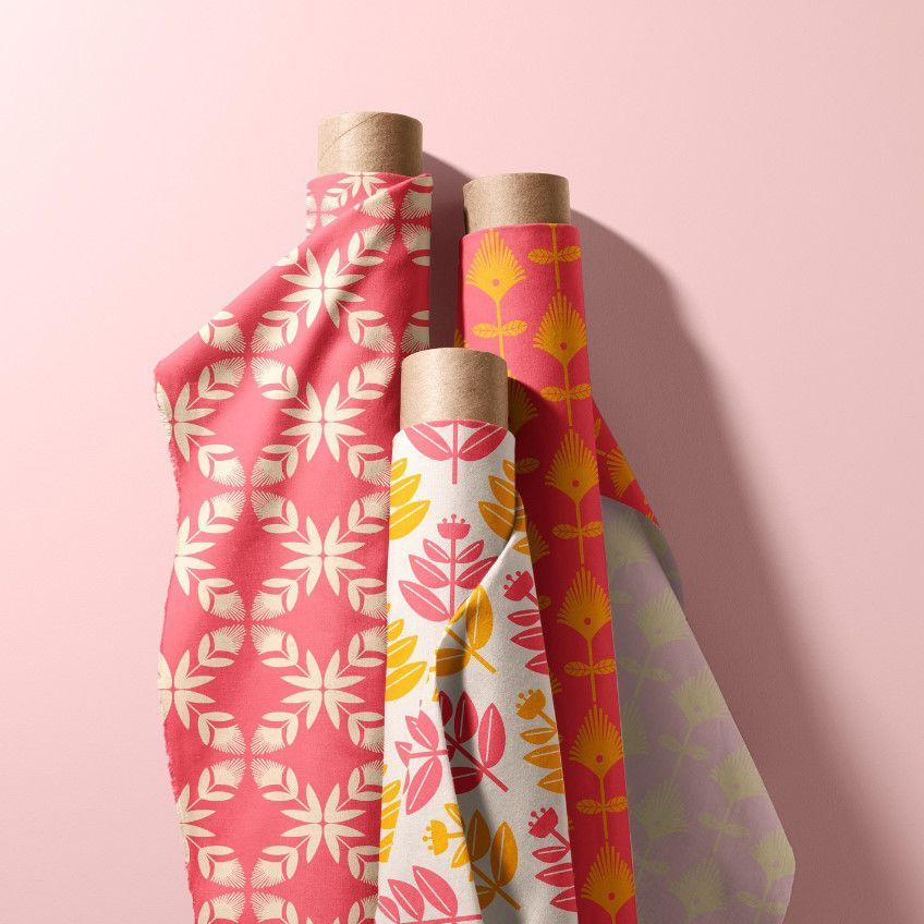 Retro Floral Pattern  by Maritza Lisa - Files in Use example