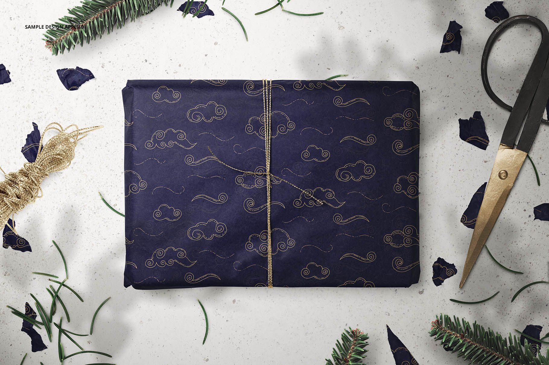 Gifts Wrapping Tissue Paper Mockup Set - mockup screenshot 13