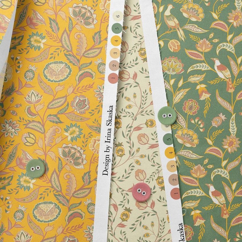 Floral Pattern Collection by Irina Skaska - Files in Use example