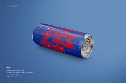 Energy Drink Can Mockup Set - mockup screenshot 9