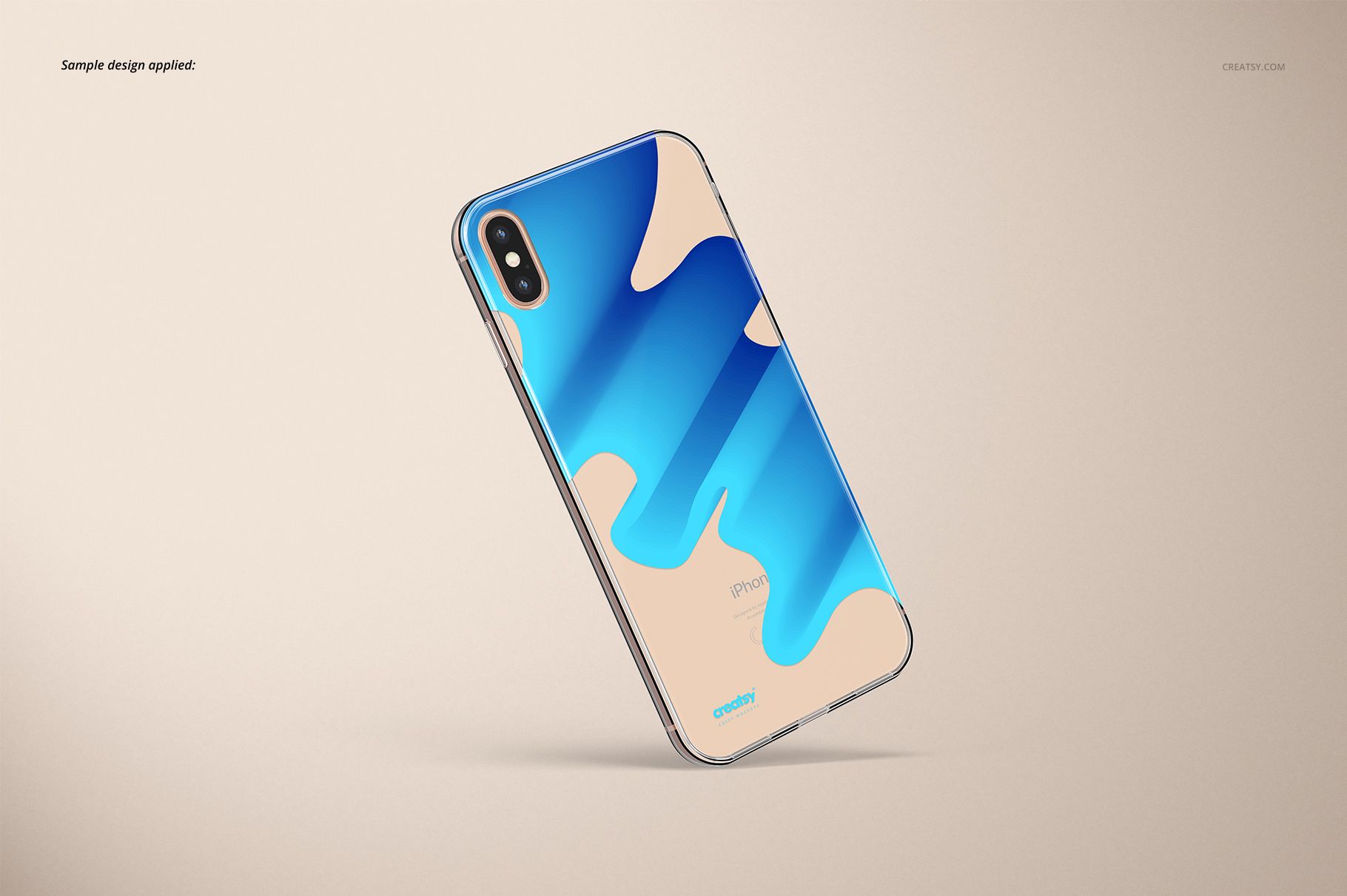 iPhone XS Max Clear Case Mockup Set - mockup screenshot 5