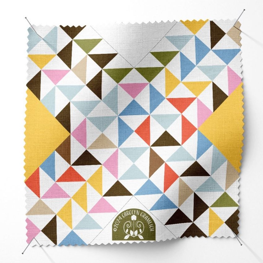 Geometric Pattern by Carolyn Gramlich - Files in Use example