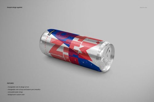 Energy Drink Can Mockup Set - mockup screenshot 13