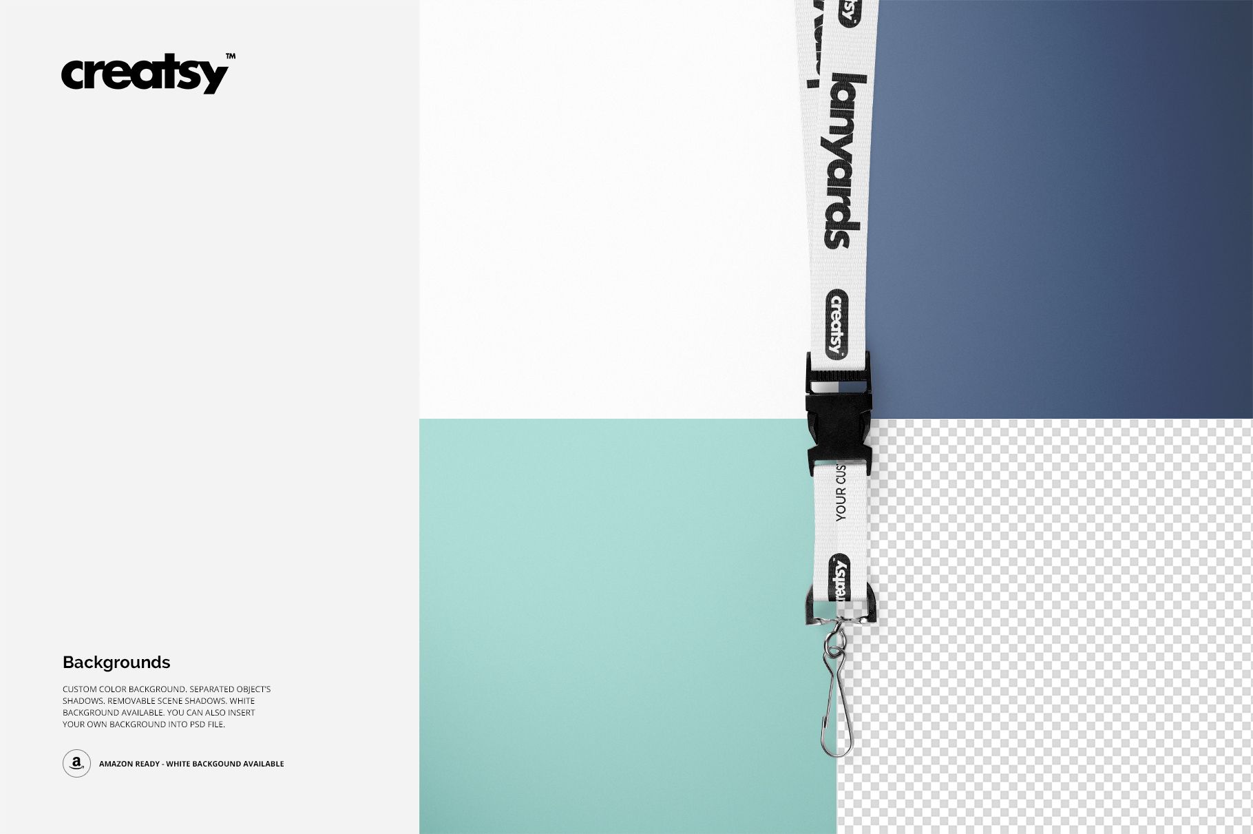 Polyester Lanyards Mockup Set - mockup screenshot 8