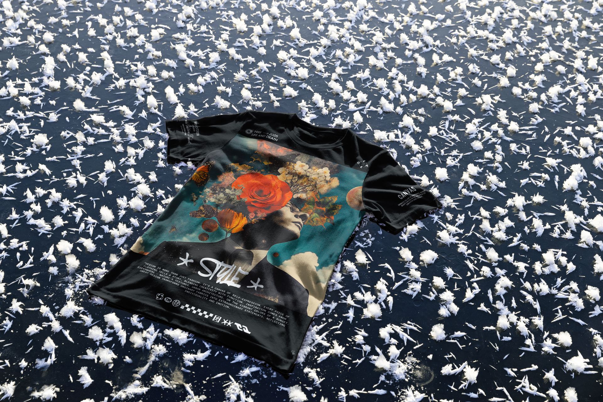Bella Canvas 3001 T-shirt Mockup Set - Winter Edition