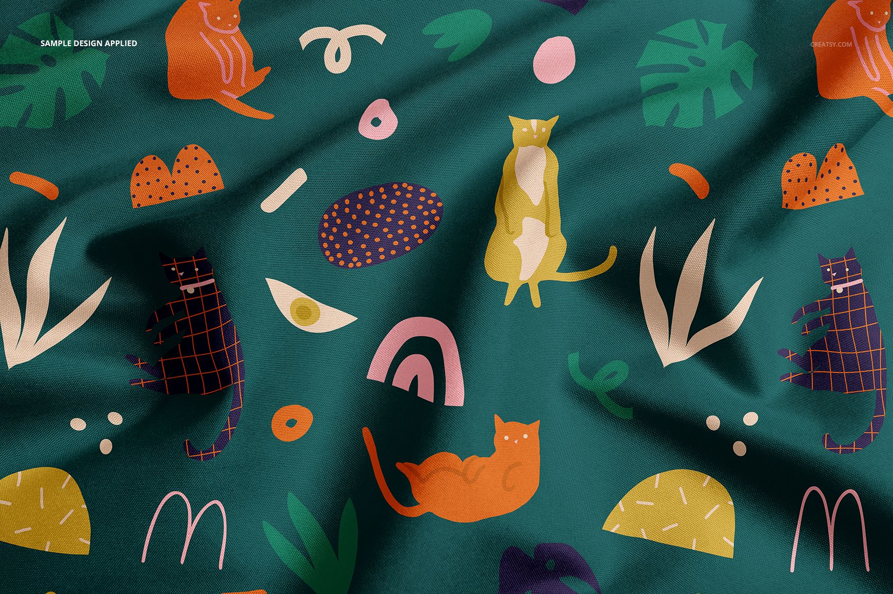 Pet Bandana Mockup Set (type 1) - mockup screenshot 6