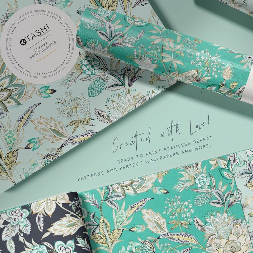 Tiffany Blue by Tashi Studio - Files in Use example