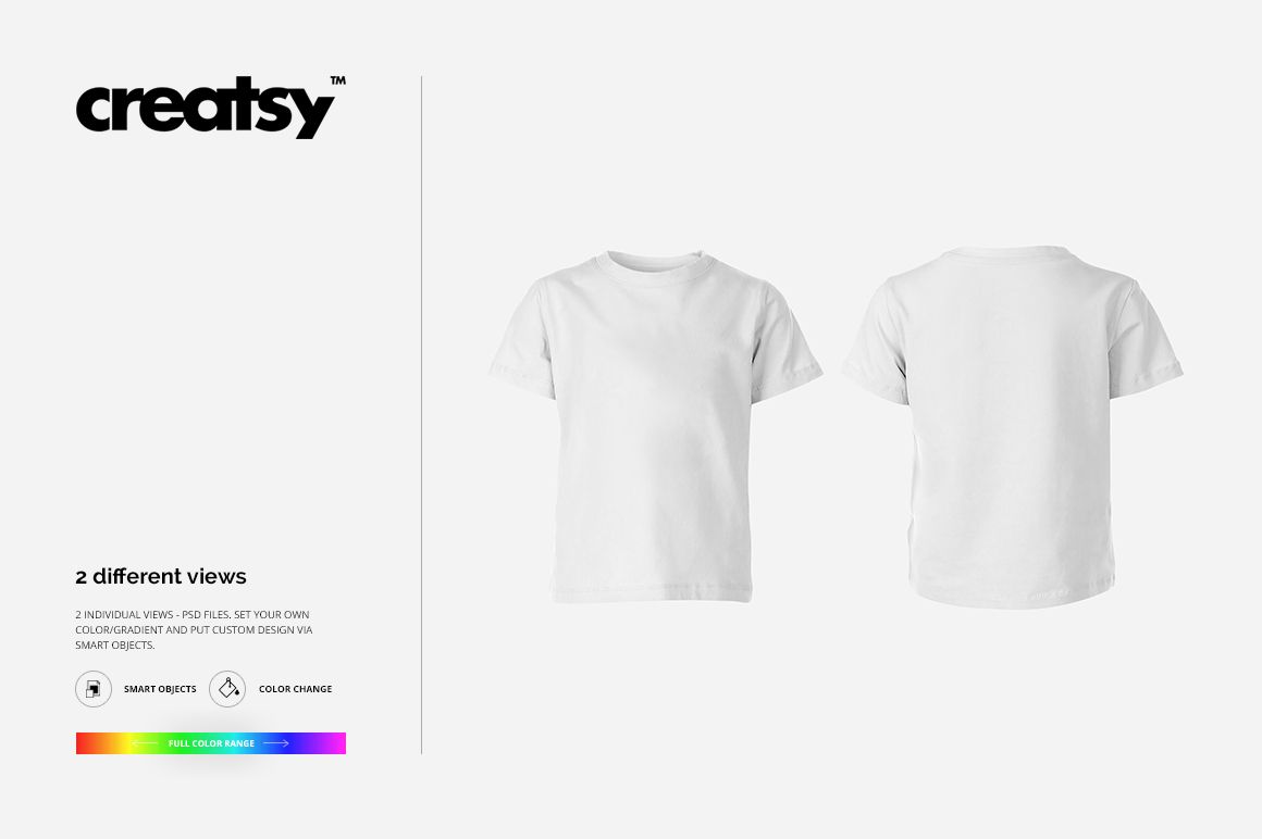 Kids T-shirt Mockup Set - mockup screenshot 6