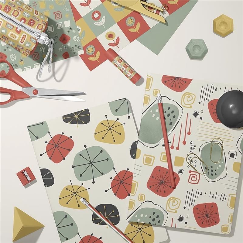 Retro Bursts by Vera Gold Design - Files in Use example