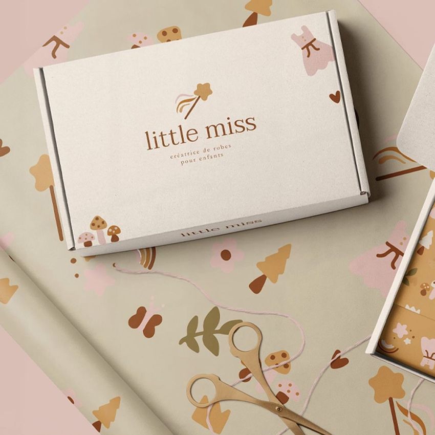 Little Miss Visual Identity  by Dayenah Studio - Files in Use example