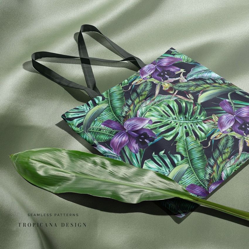 Tropical Flowers by Tropicana Design - Files in Use example