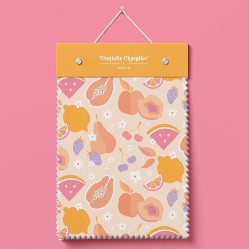 Tropical Fruits Design by Danielle Chandler  - Files in Use example