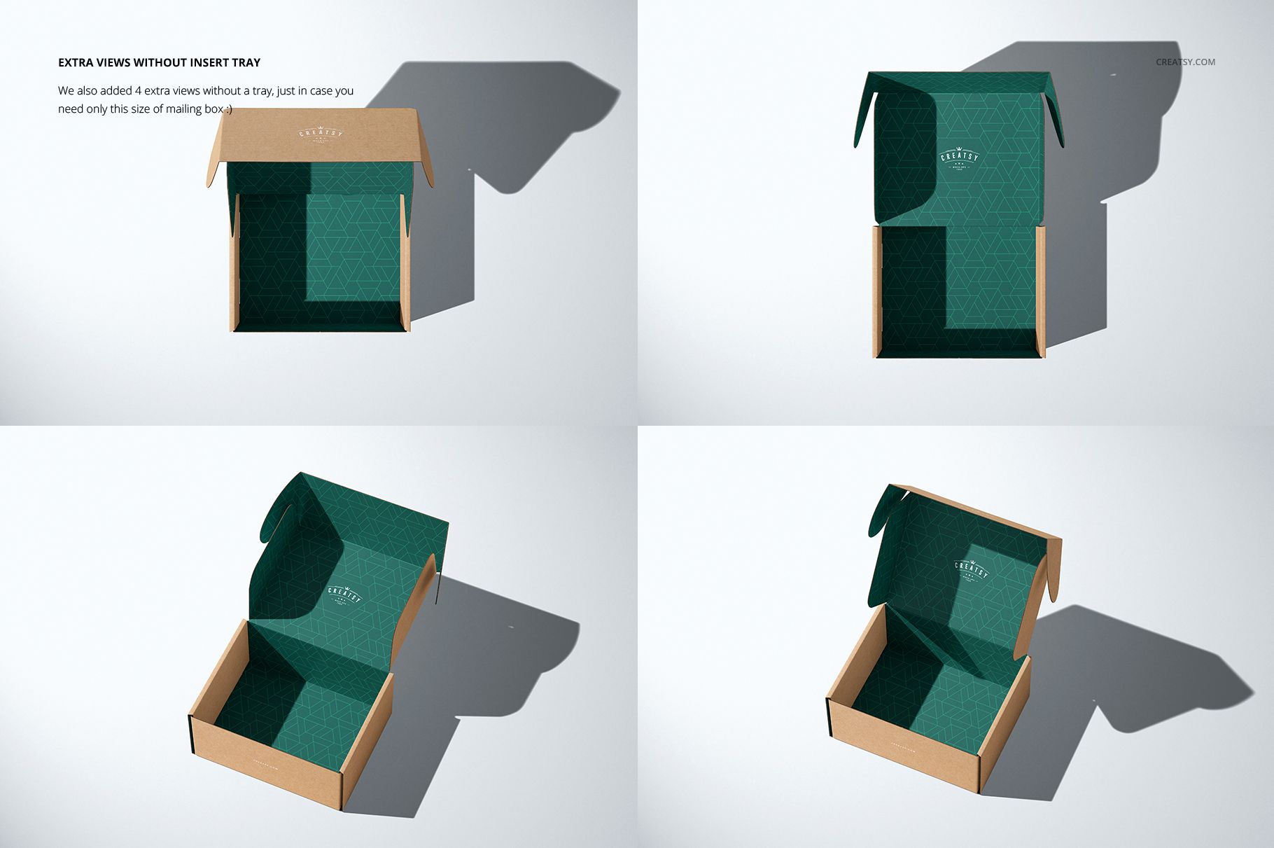 Insert Tray Generator Mailing Box Mockup Set - mockup screenshot 15