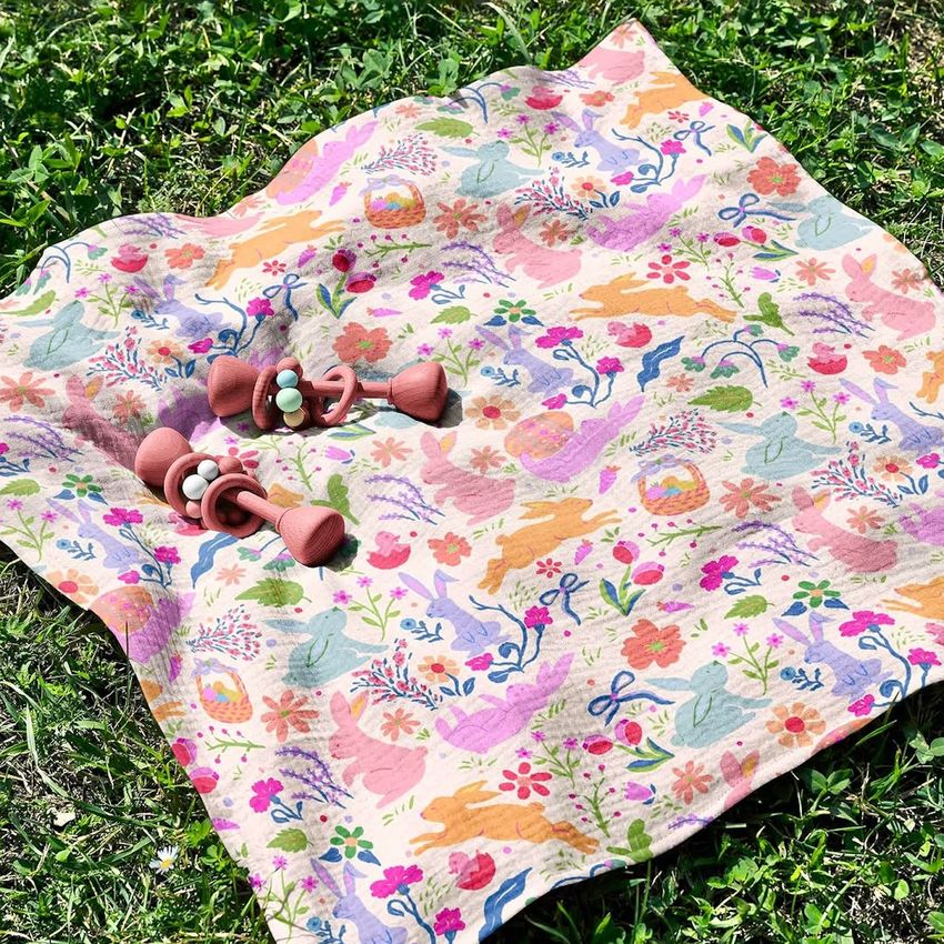 Rainbow Bunny by Vivianne Lack - Files in Use example