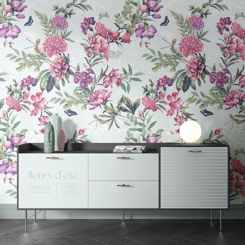 Floral Patern by Tashi Tsering - Files in Use example