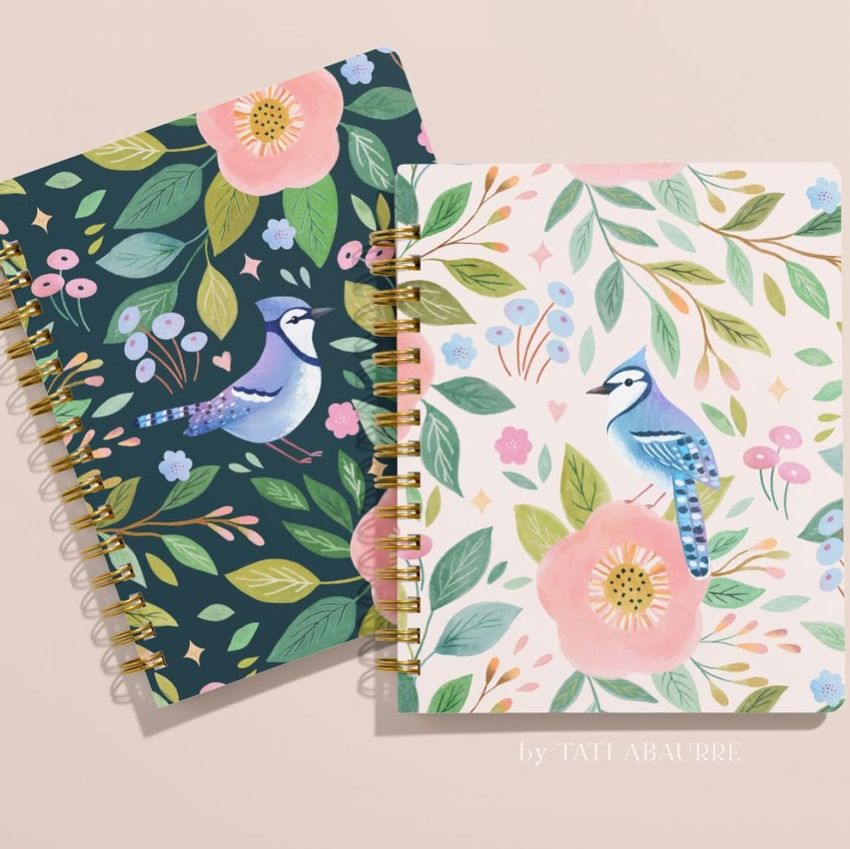 Blue Jays by Tati Abaurre - Files in Use example