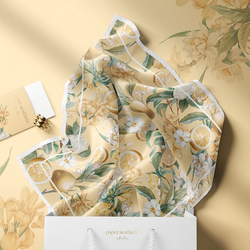 Lemon Pattern  by Paper Aesthetic - Files in Use example