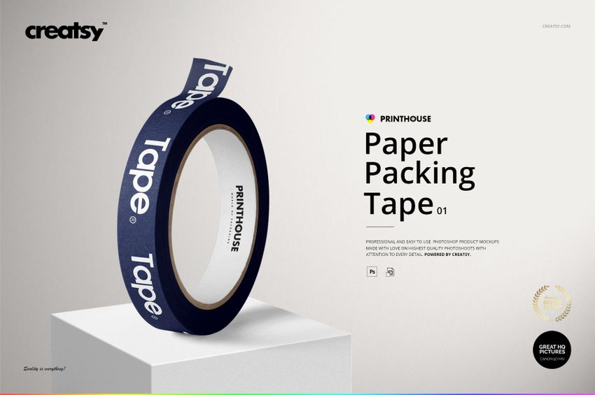 Packing Tape Mockup Set (01) - mockup screenshot 1