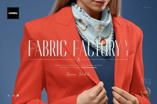 Fabric Factory v.4 Mockup Bundle - mockup preview 1