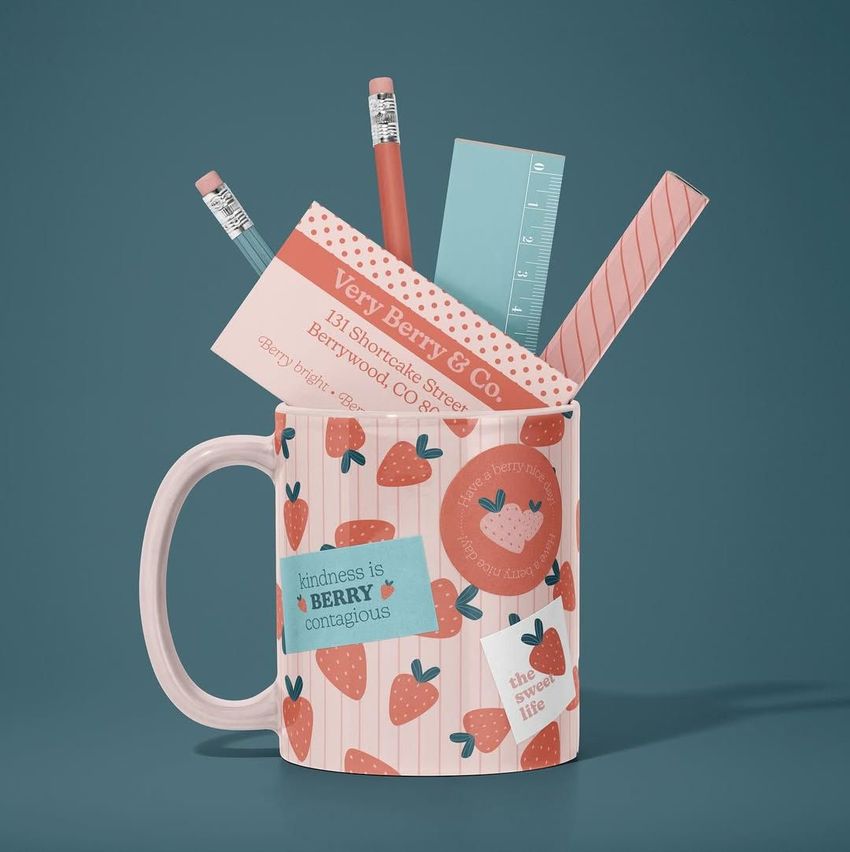 Very Berry by Rain and Shine  - Files in Use example