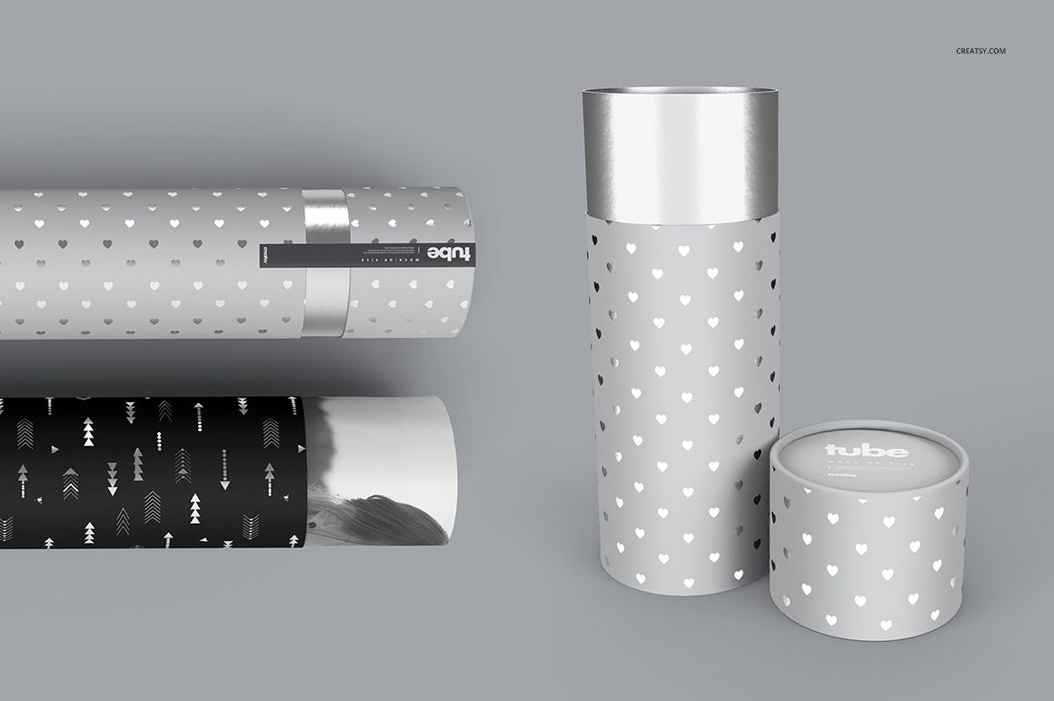 Paper Tube Mockup Set - mockup screenshot 14
