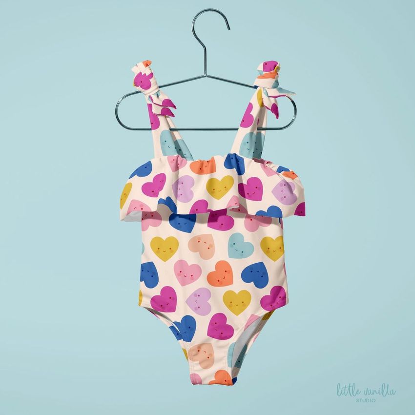 Heart Pattern by Little Vanilla - Files in Use example