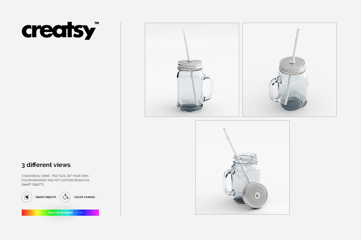 Mason Jar Mockup Set - mockup screenshot 5