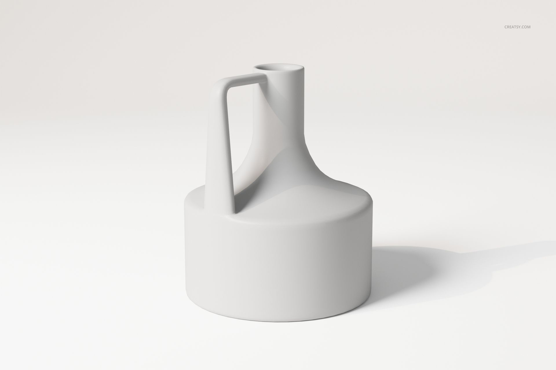 Decorative Pitcher Vase 3D Model - mockup screenshot 4