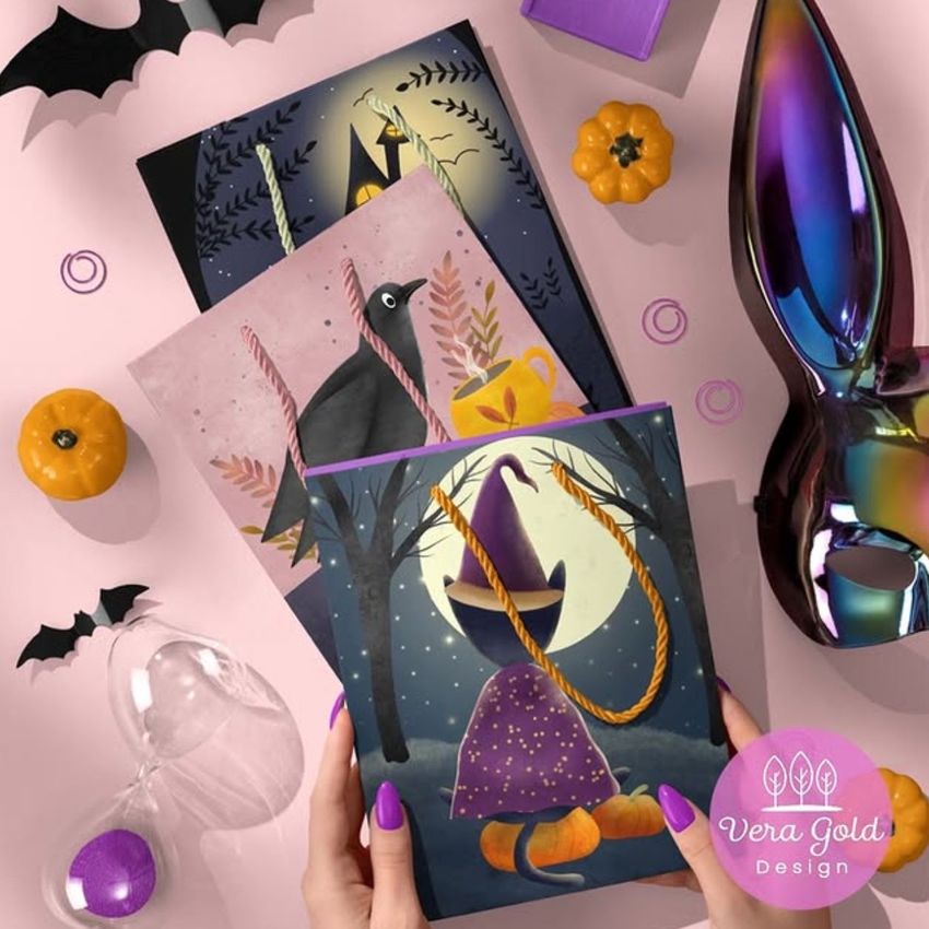 Halloween Pattern by Vera Gold Design - Files in Use example