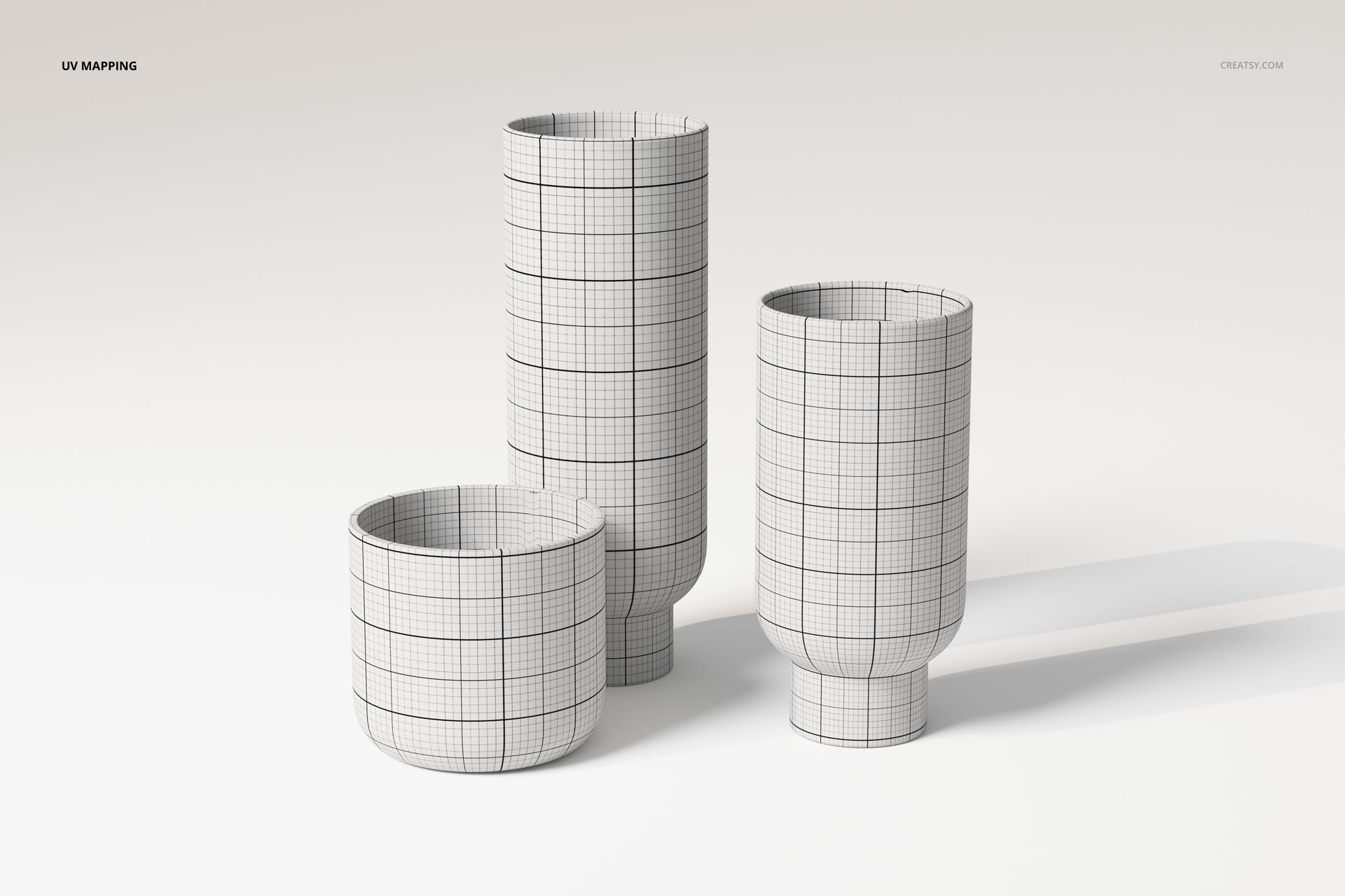 Stoneware Vase Decor 3D Model - mockup screenshot 5