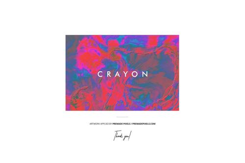 Front view of a vinyl record cover mockup featuring a vibrant abstract swirl pattern in pink, purple, and blue tones.