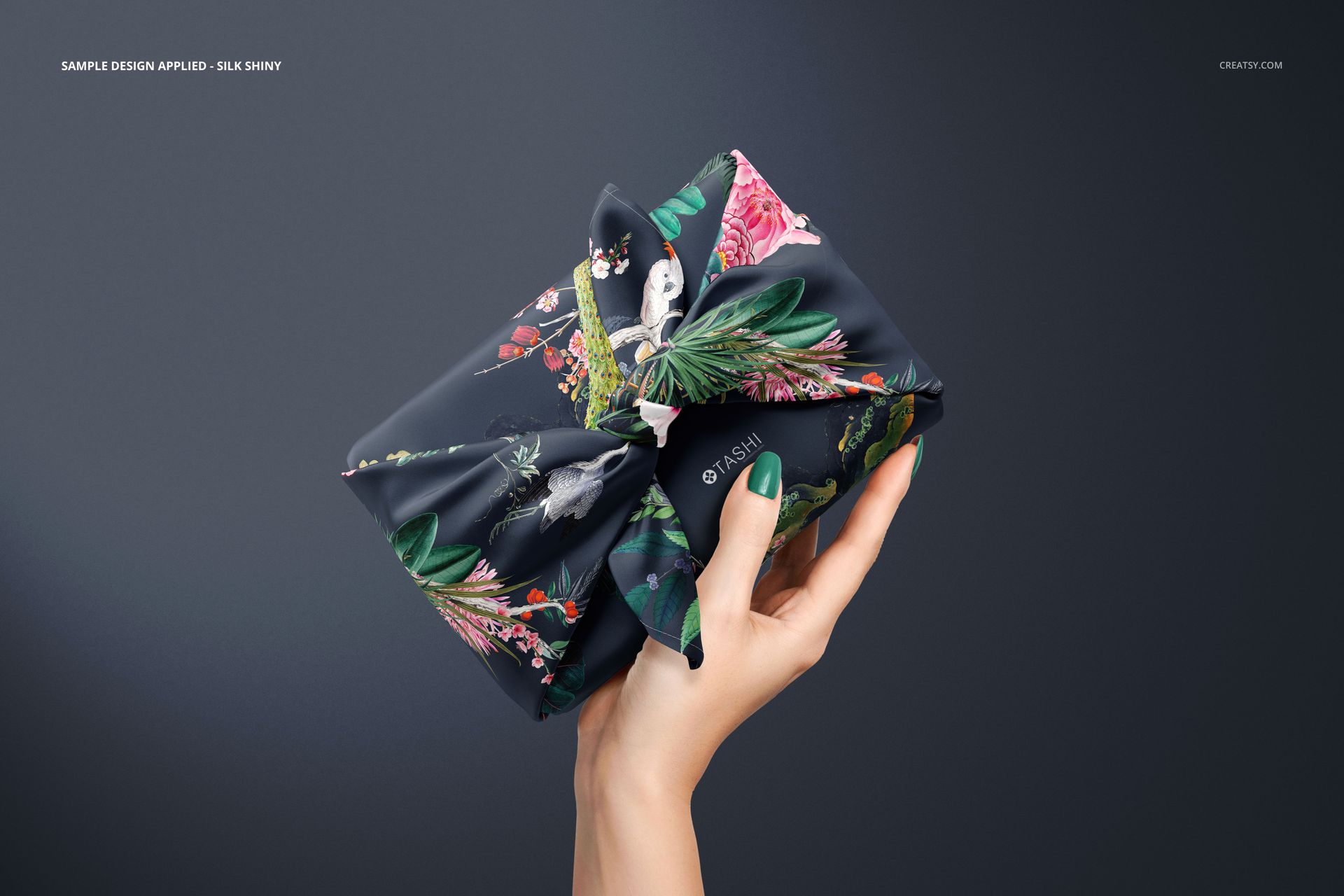 Furoshiki Fabric Wrap 2 Mockup Set (08/FFv.11) - mockup screenshot 4