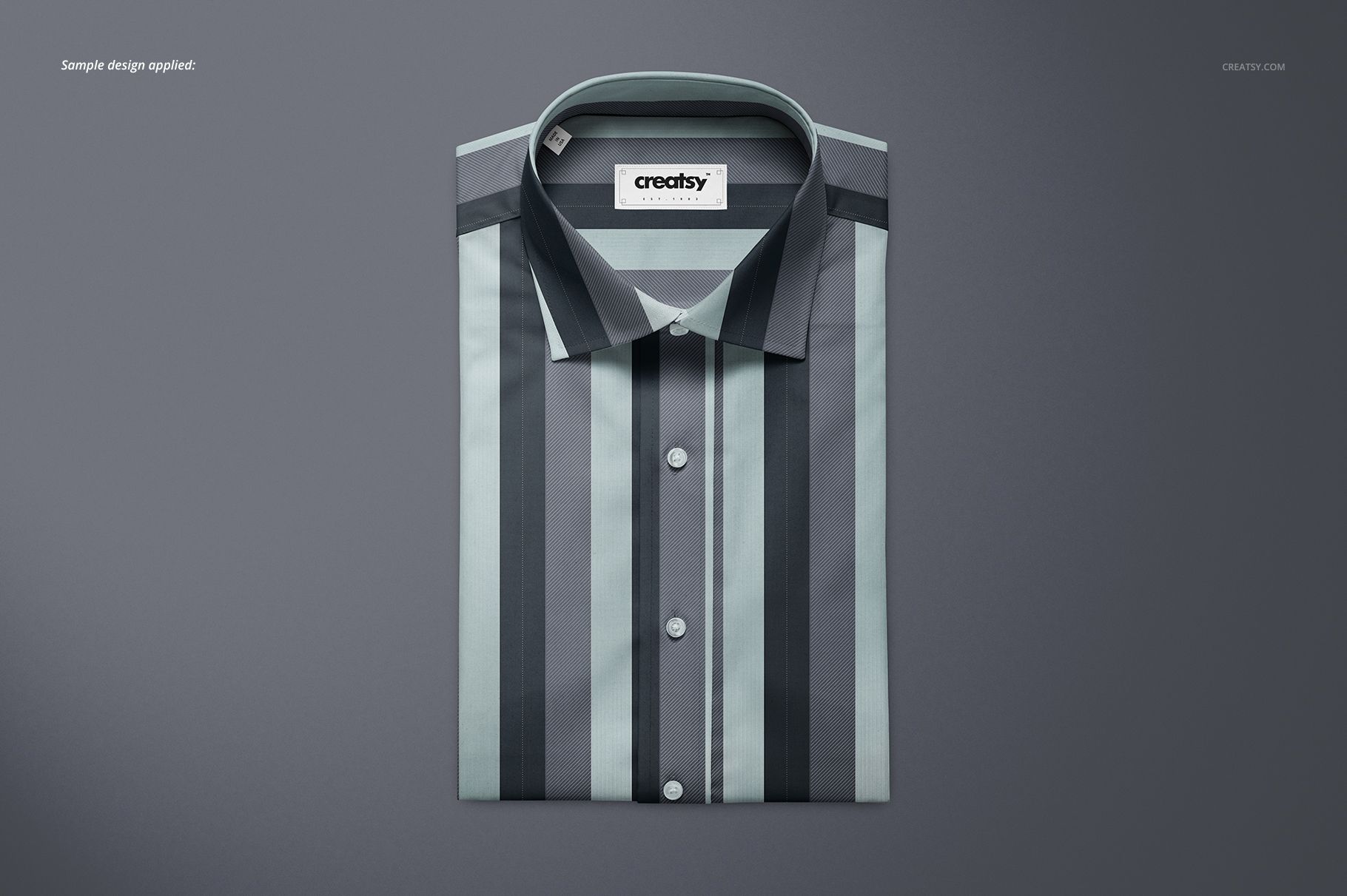 Folded Dress Shirt Mockup - mockup screenshot 4