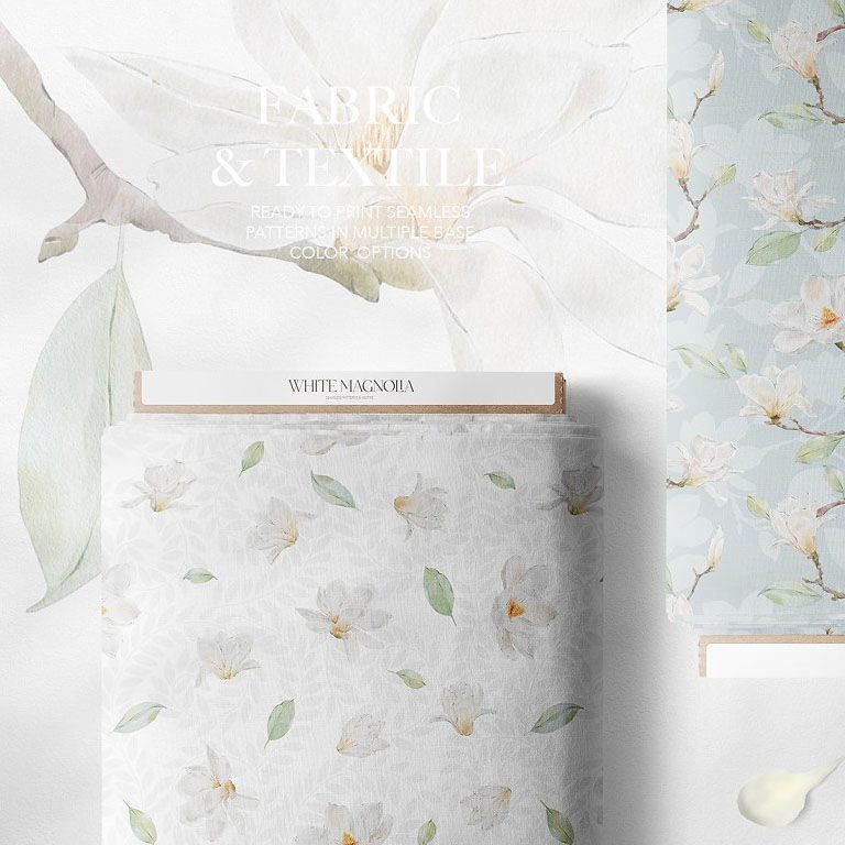 White Magnolia by Alisa Fimen - Files in Use example