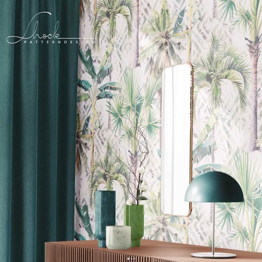 Tropical Pattern by Shock Pattern Design - Files in Use example