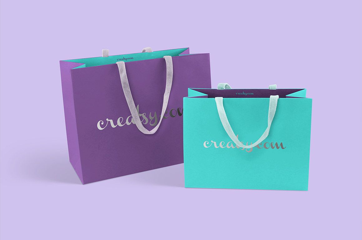 Paper Bags Mockup Set - mockup screenshot 2