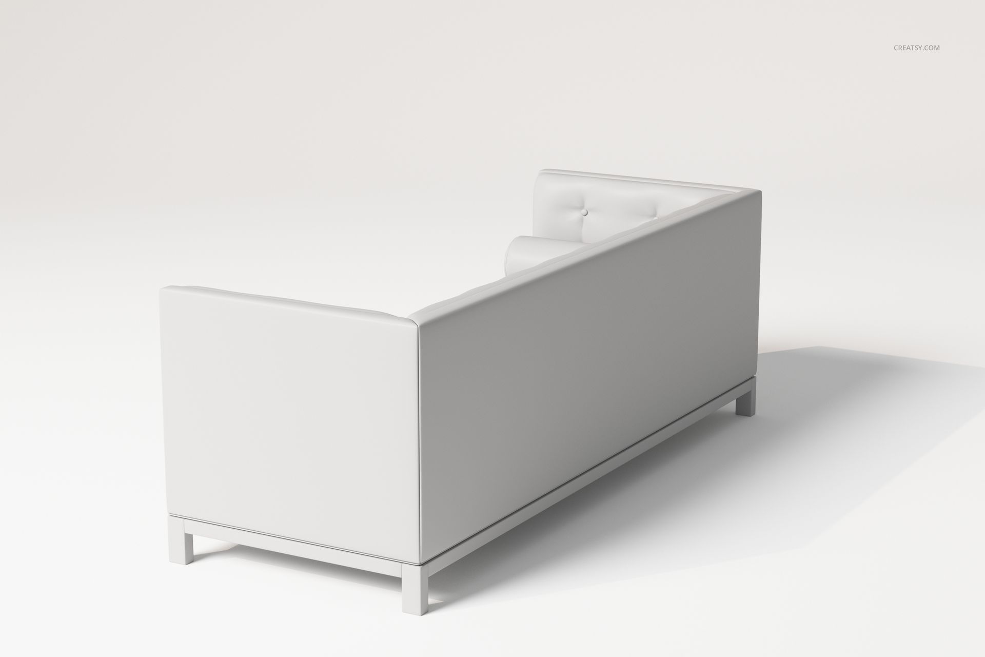 Early 19th Century Style Sofa 3D Model - mockup screenshot 4