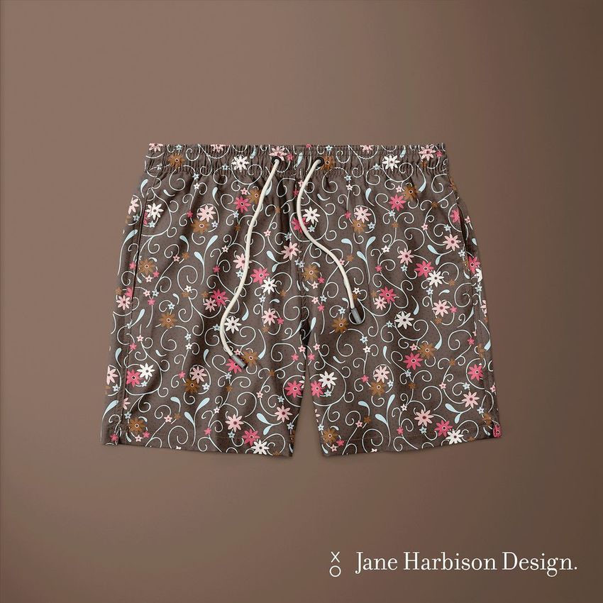 Mid Length Short Pattern by Jane Harbison Design - Files in Use example